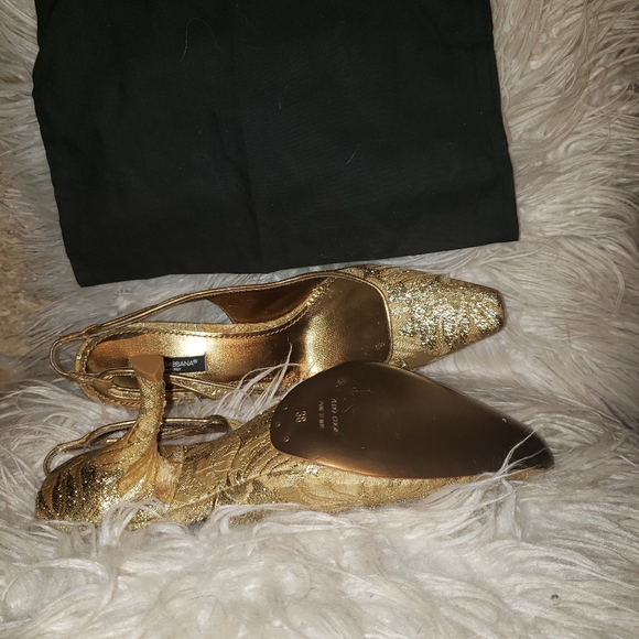 Dolce & Gabbana vintage slingback brocade pumps - Picture 6 of 7